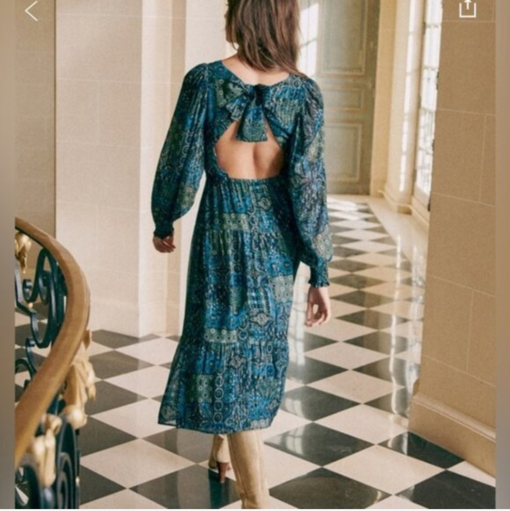 Sezane Prunelle Dress, New W/o Tags, Size 38